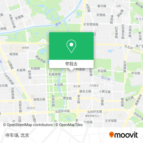 停车场地图