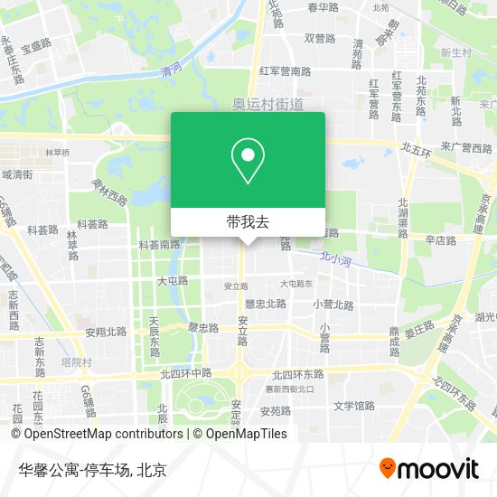 华馨公寓-停车场地图