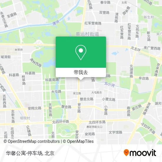 华馨公寓-停车场地图