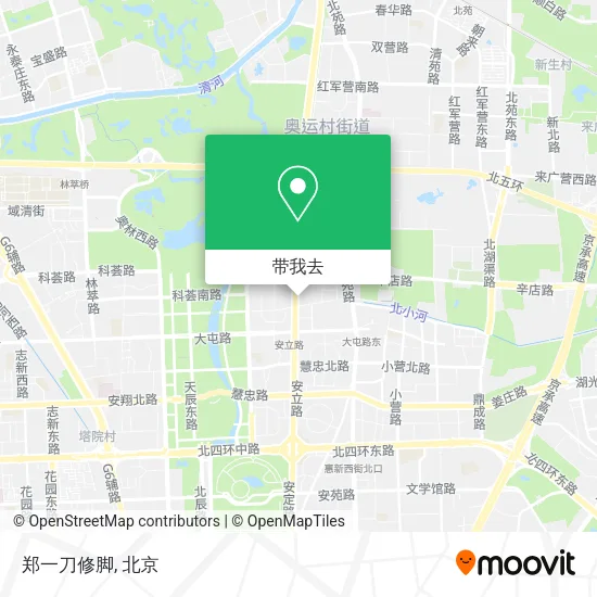 郑一刀修脚地图