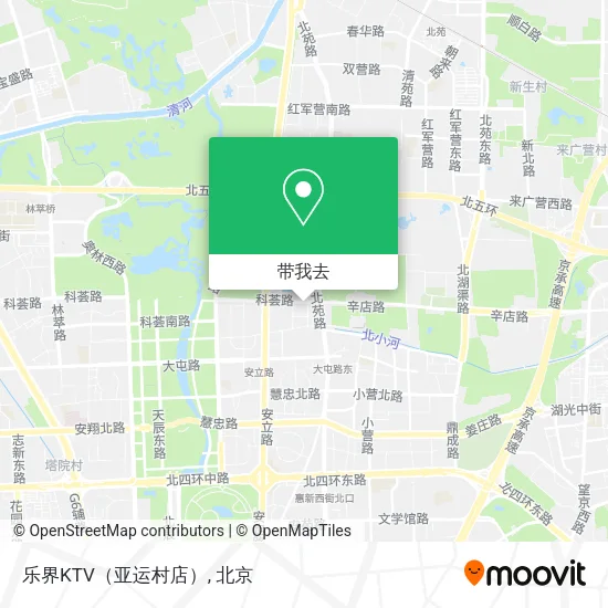 乐界KTV（亚运村店）地图