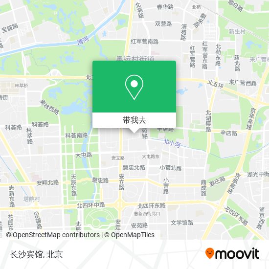 长沙宾馆地图