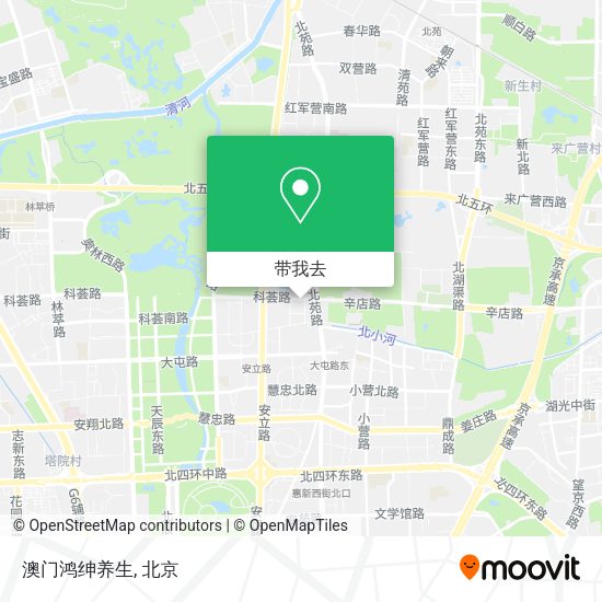 澳门鸿绅养生地图