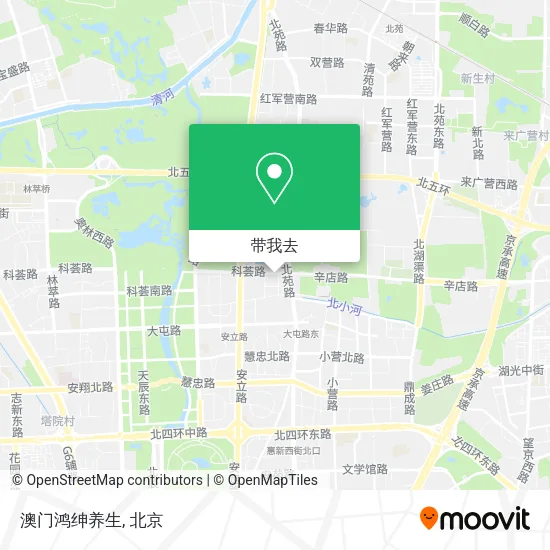 澳门鸿绅养生地图