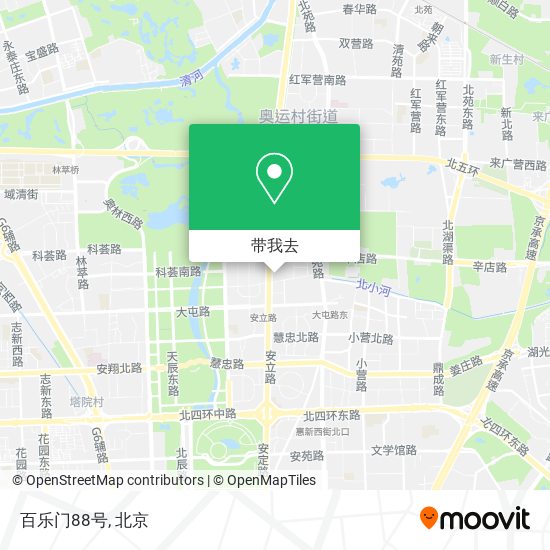 百乐门88号地图
