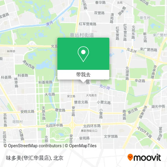 味多美(华汇华晨店)地图
