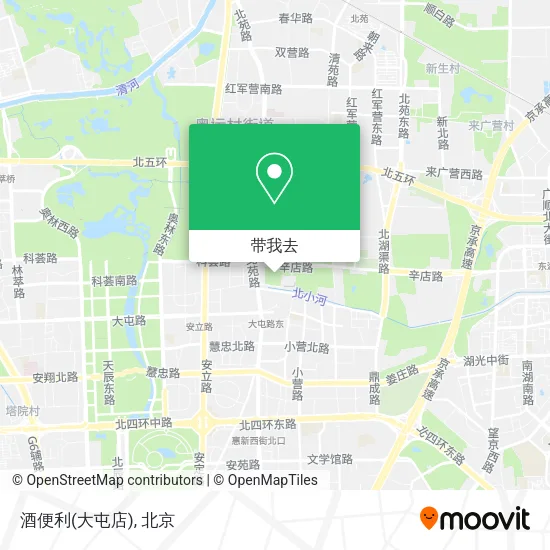 酒便利(大屯店)地图