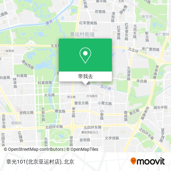 章光101(北京亚运村店)地图