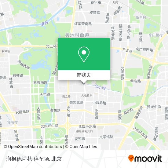 润枫德尚苑-停车场地图