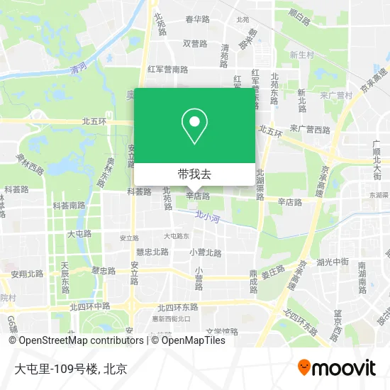 大屯里-109号楼地图