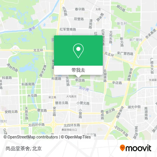 尚品堂茶舍地图