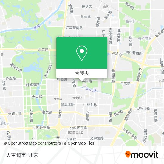 大屯超市地图