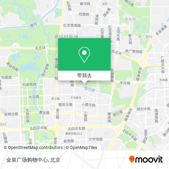 金泉广场购物中心地图