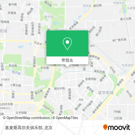 基麦斯高尔夫俱乐部地图