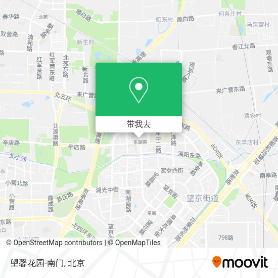 望馨花园-南门地图