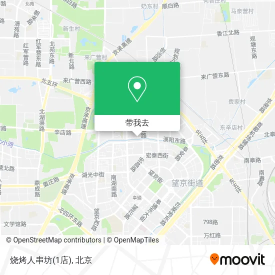 烧烤人串坊(1店)地图