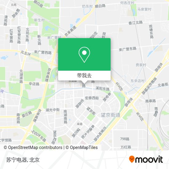 苏宁电器地图