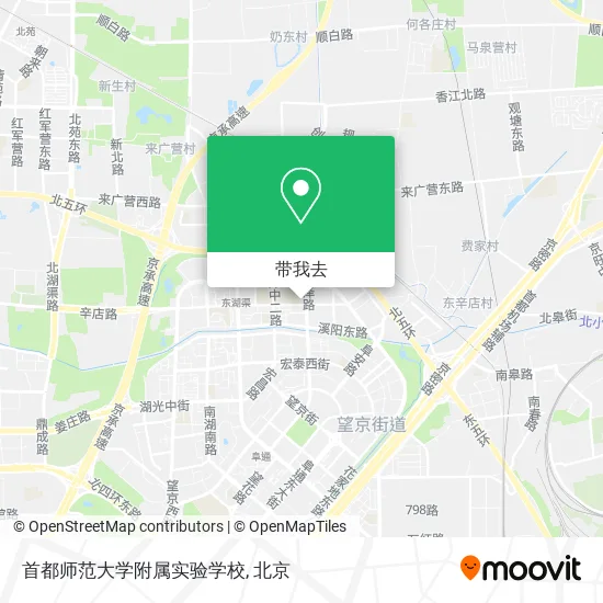 首都师范大学附属实验学校地图