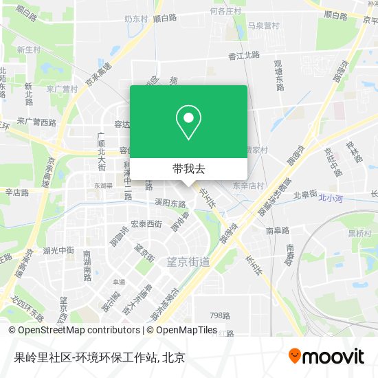 果岭里社区-环境环保工作站地图
