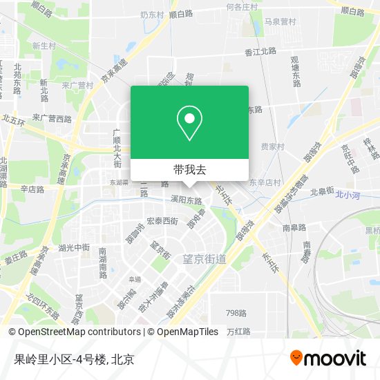 果岭里小区-4号楼地图