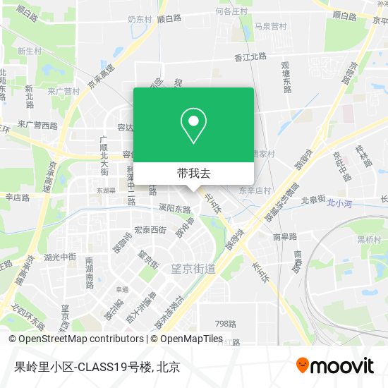 果岭里小区-CLASS19号楼地图