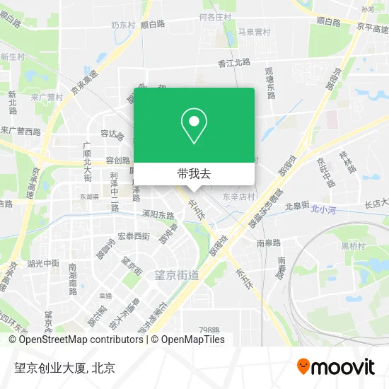 望京创业大厦地图