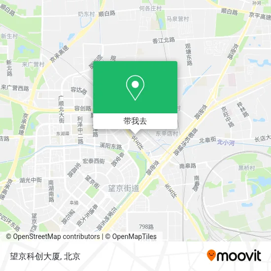 望京科创大厦地图