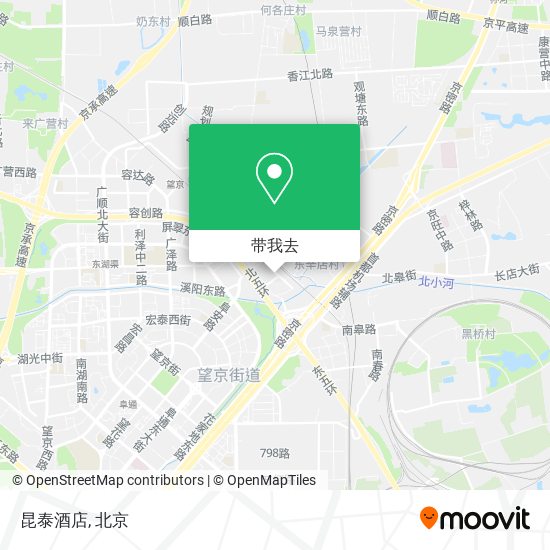 昆泰酒店地图
