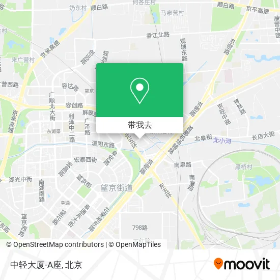 中轻大厦-A座地图