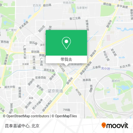 昆泰嘉诚中心地图