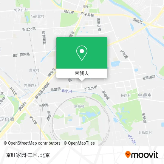 京旺家园-二区地图