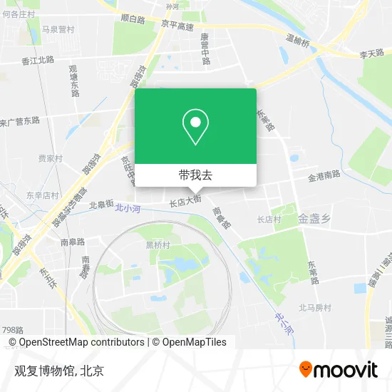 观复博物馆地图