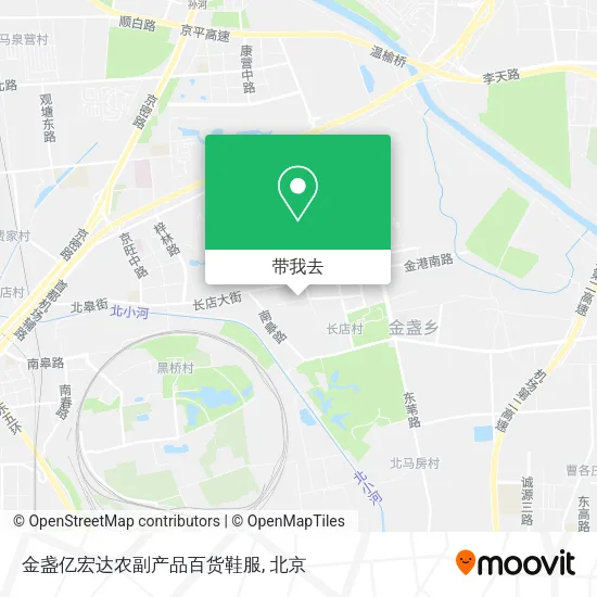 金盏亿宏达农副产品百货鞋服地图