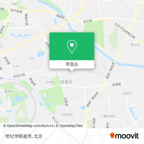 世纪华联超市地图
