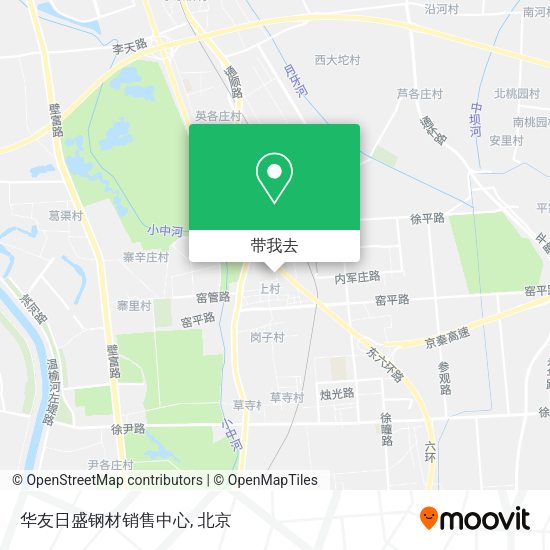华友日盛钢材销售中心地图