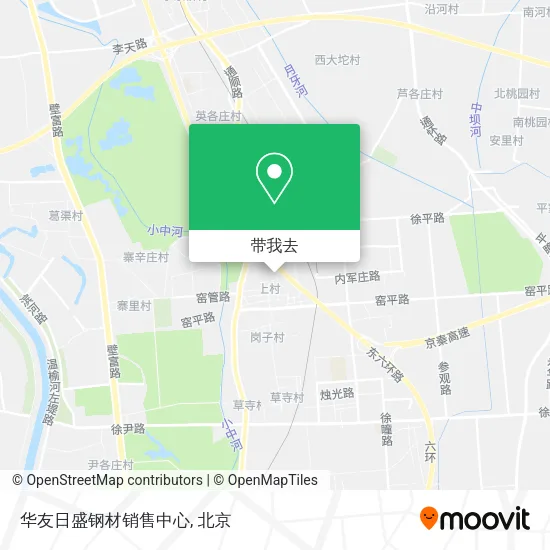 华友日盛钢材销售中心地图