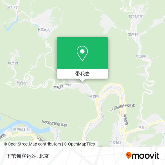 下苇甸客运站地图
