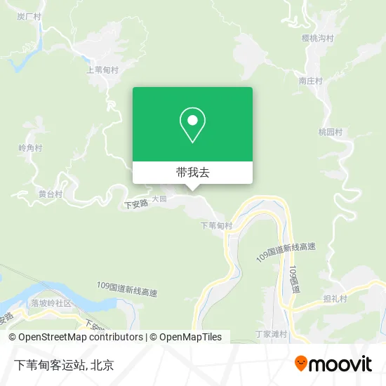 下苇甸客运站地图