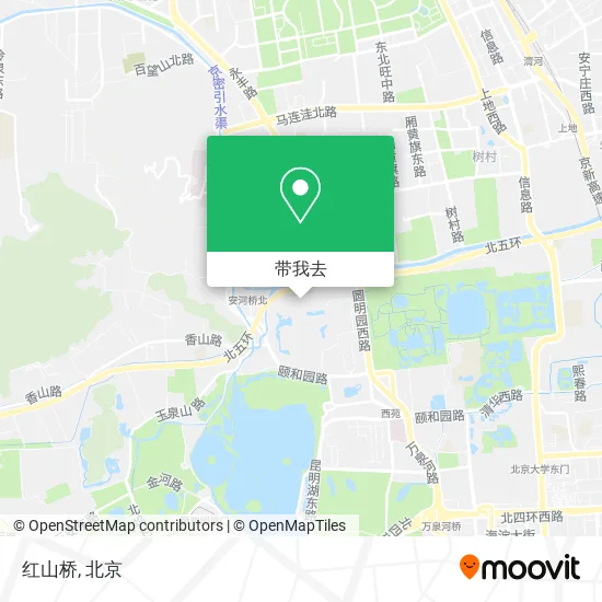 红山桥地图
