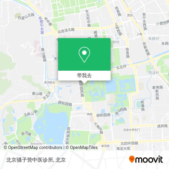 北京骚子营中医诊所地图