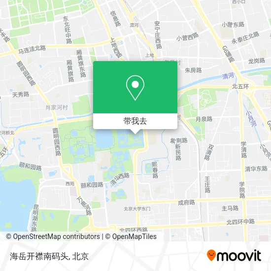 海岳开襟南码头地图