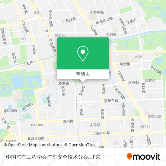 中国汽车工程学会汽车安全技术分会地图