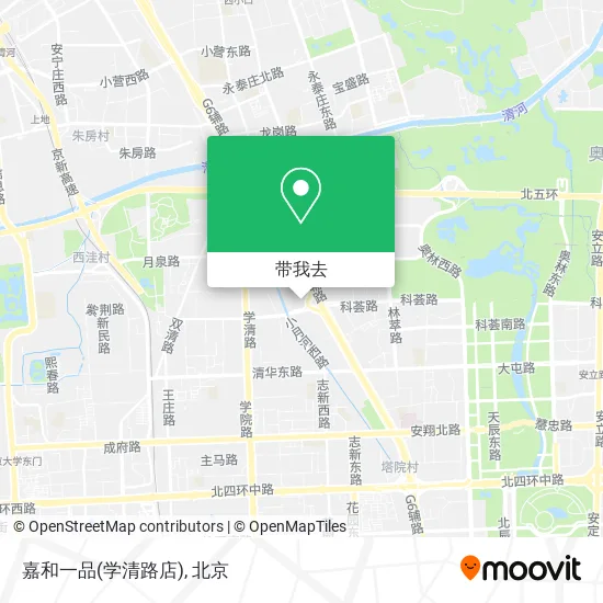 嘉和一品(学清路店)地图