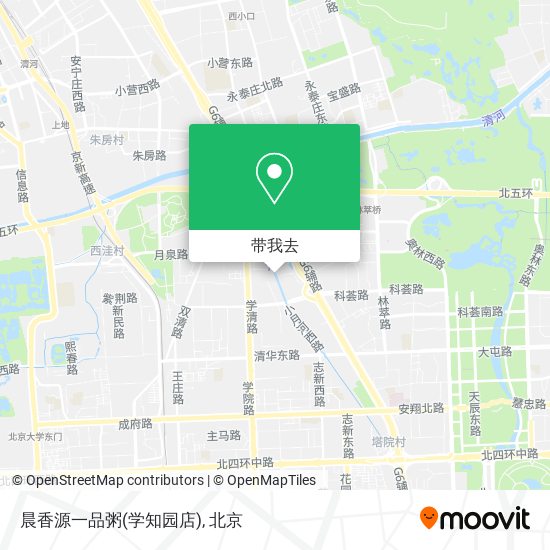 晨香源一品粥(学知园店)地图