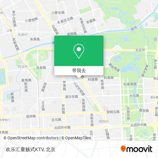 欢乐汇量贩式KTV地图