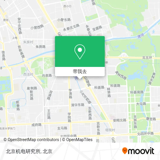 北京机电研究所地图