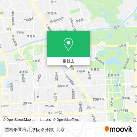 墨梅钢琴培训(学院路分部)地图
