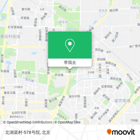 北湖渠村-578号院地图