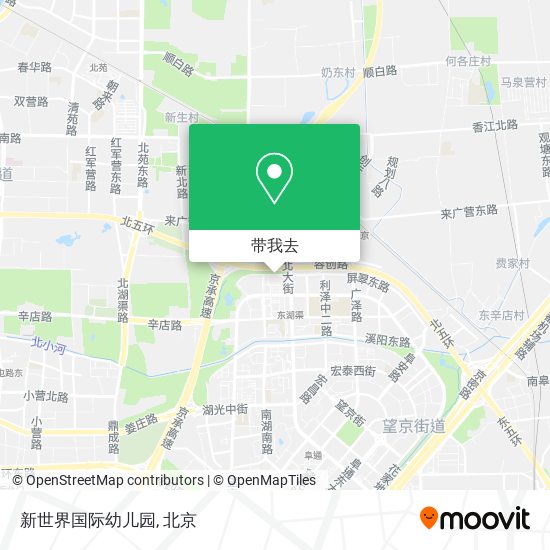 新世界国际幼儿园地图