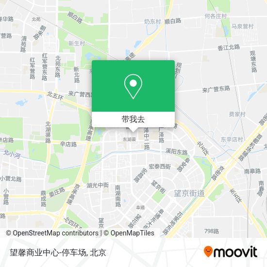 望馨商业中心-停车场地图